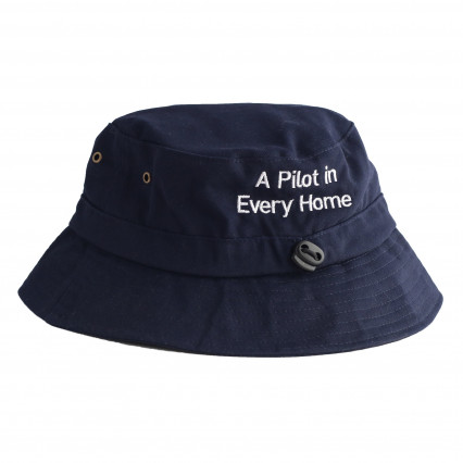 Bucket Hat - Kids Navy  - Front