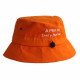 Bucket Hat - Kids Orange  - Back
